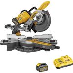 Dewalt DCS727 54v XR Flexvolt Cordless Mitre Saw 250mm 2 x 6ah Li-ion