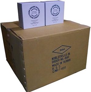 Z Athletic Gym Chalk Blocks for Gymnastics, Weightlifting, Rock Climbing, and Crossfit, 100% Pure Magnesium Carbonate with No Fragrance, Pigments, or Fillers, 2oz (288-Pack, 36lb Total)