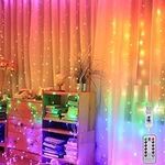 Honche Led Curtain Lights 300 LED 8