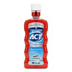 ACT Anticavity Fluoride Rinse, Cinnamon, Alcohol Free 18-Ounce Bottle