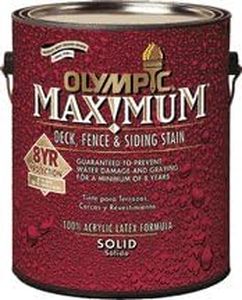 Olympic/PPG Architectural 79602A/01 Gal Base 2 Solid Stain Exterior Stain, Latex