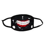 Novelty Anime Face Mask Reusable Cotton Mouth Masks Washable Halloween Cosplay Props