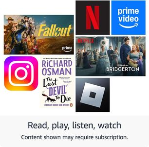 Amazon Fire HD 8 Tablet, 32GB – Black