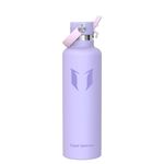 Sparrow Insulated Water Bottle 1L - FlipFlow Metal Water Bottles with Straw Lid - BPA Free - Leakproof Stainless Steel Flask for Sport, Camping, Hiking, Outdoor, Travel