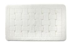 Emma Barclay Orkney - Crosshatch Bath Mat (45x75cm) (White)