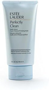 Estee Lauder Perfectly Clean Multi action Foam Cleanser/Purifying Mask, 5 Ounce