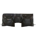 SP102 Full Grain Leather Tool Belt 11 pockets with double pouch