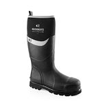 Buckler Buckbootz Bbz6000bk Black Safety Wellington Boots Size 9