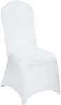 VEVOR 100 Pcs White Chair Covers Po