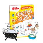 HABA 306123 LogiCase Extension Set – Children's Everyday Life, Gift Game from 4 Years, Colourful