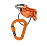 DMM Pivot Belay Device/Phantom HMS Carabiner Set - Orange