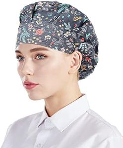 Nanxson 3 pièces Chapeau de Chef réglable Adulte Cuisine Cuisson Boulanger Chef Casquette pour Hommes Femmes CF9083