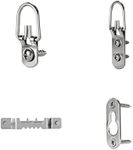 OOK 535672 Ring Assorted Hanger Picture Hanger and Picture Frame Back Kit, Zinc, 20lbs (32 Piece)