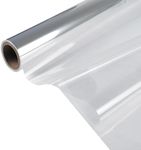 Craft And Party Clear Cellophane Wrap Roll, 40" X 100ft Cellophane Roll, Gift Wrap Roll - Not Folded