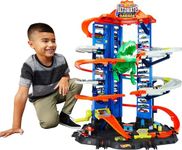 Hot Wheels City Toy Car Track Set, 