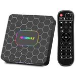 Android TV Box 2025,Android 14.0 TV Box with 4GB RAM 32GB ROM Quad Core ARM Cortex A53 CPU RK3528 Chip Support Android14.0OS 8k Decoding WiFi6 HDR10 3D 2.4G/5G Dual-Band WiFi BT5.0 USB3.0 Smart TV Box