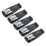 Yunseity 5Pcs Plastic Belt Clip Replacement, for Motorola GP2000/GP88S/GP328/GP338/PTX760/PTX960/MTP850 Radios