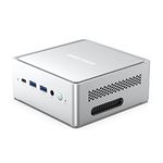 MINISFORUM Mini PC NAB6 Lite Intel Core i5-12600H,12 Cores 16 Threads,up to 4.5GHz 32GB RAM DDR4 512GB PCIe4.0 SSD Dual 2.5 G RJ45 LAN Mini Desktop Computer,2 x HDMI,7 x USB Port,WiFi 6,BT5.2