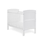 Obaby Grace Mini Cot Bed, White