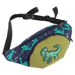 Dinosaurs Fanny Packs Waist Bag Crossbody Chest Pouch Shoulder Travel Bag for Kids