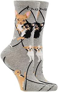WHD Chihuahua Socks (Gray, Large)