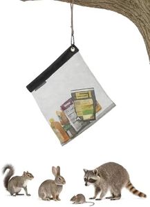 Ratsack Rodent Proof Bear Bags Large Size - Ultralight Stainless Steel Mesh Bag for Camping Food Storage - Sturdy and Rust-Resistant Sack with Lock and Grommet For Easy Hanging - Made in USA