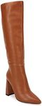 Juliet Holy Womens Pointed Toe Knee-high Boot Mid-calf Chunky Block Heel Side Zipper Go-go Boots