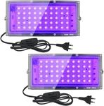 CREATESTAR UV Black Light, 50W Blac