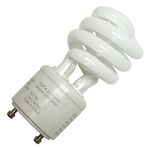 TCP (Case of 6) 33113sp Springlamp CFL - 60 Watt Equivalent (13-watt Used) Soft White (2700-kelvin) Gu24 Base Spiral Light Bulb