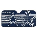 Team ProMark NFL Dallas Cowboys Universal Auto Shade, Large, Blue