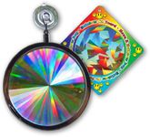 Suncatcher - Axicon Rainbow Window - Includes Bonus 'Rainbow on Board' Sun Catcher