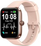 Smart Watch for Men Women, Activity Fitness Tracker Blood Oxygen Heart Rate Sleep Monitor Pedometer,1.69" DIY Full Touch Screen with 14 Sport Modes, 5ATM Waterproof iOS Android Smart Watch