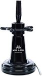 MILANO COLLECTION Deluxe Premium Suction Table Stand - Black for Wig and Mannequin Head