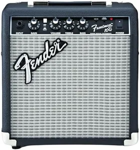 Fender Frontman 10G Guitar Amp, 10 Watts, with 2-Year Warranty, 6 Inch Fender Special Design Speaker, 5.75Dx10.25Wx11H Inches