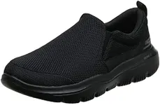 Skechers mens GO WALK EVOLUTION ULTRA-IMPEC Sneakers, Black, 10.5 X-Wide US