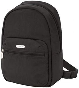 Travelon: Essentials - Anti-Theft Backpack, Black, 8"W x 12"H x 4.5"D, Travelon Anti-theft Essentials Small Backpack