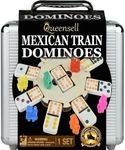 Mexican Train Dominoes Set with Woo