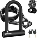 Sportneer 17mm Heavy Duty Bike U-Lo