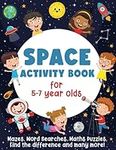 Space Activity Book For 5-7 Year Ol