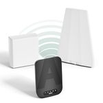 Cell Phone Booster for House, Band 12/17/13/5/2/25/4/66, Supports All Canadian Carriers - Bell MTS SasKTel TELUS Rogers 3G 5G 4G LTE, Up to 5000 sq.ft, ISED Approved Cell Booster