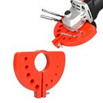 Drill Bit Sharpener - Right Angle Drill Attachment, Drill Bit Grinding Attachment Sharpener for All Bits, Electric Drill Bit Grinder Tool, Multi-Specification Drill Bit Grinding (Red)