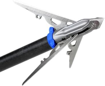 G5 Outdoors G5 Megameat 100 Grain Crossbow Broadhead 3 Pk, Stainless Steel, Model Number: MM102