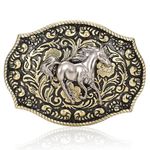 Western Belt Buckles for Men Women Cowboy Rodeo Cowgirl Western Party Mens Replacement Cowboy Belt Buckle Gifts