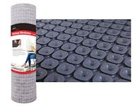 NUHEAT nVent Uncoupling Membrane 54 SqFt Roll (3.3 Ft x 16.5 Ft) Non-Woven Polypropylene Heating Pad, Waterproof and Anti-Fracture 1/4" Thick Floor Underlayment for Radiant Floor Heating Systems