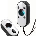 Lichffy Hidden Camera Detector, Infrared Touch Sensor Alarm Detector with Night Light. Detects Hidden Cameras Effectively 4 Levels of Sensitivity, Suitable for Hotels/Homes/Offices.