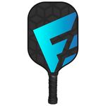 F2 Sports Pickleball Paddle, USAPA Approved- Imperium Textured Graphite Face w/Polymer Core (Sporty Blue)