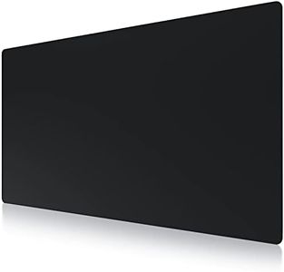 TITANWOLF - Grande Tappetino Mouse da Gioco - XXXL Oversize Mousepad - Dimensione 1600 x 800 mm - XXL Formato Oversize da scrivania e Tavolo - per Mouse e Tastiera - Nero