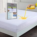 MIA Anti Bed Bug Mattress Protector, Waterproof Zippered Mattress Cover, Anti-Allergy, Breathable - Protection against Dust Mites and Insects Mattress Encasement (Double)