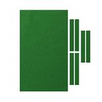 Pool Table Felt, Billiard Cloth with 6 Cloth Strips for 9 Foot Tablel(2.8m+1m edge cloth, Green)