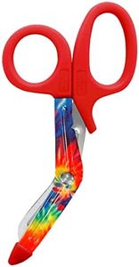 Prestige Medical 5.5" StyleMate Utility Scissor, Tie Dye Rainbow